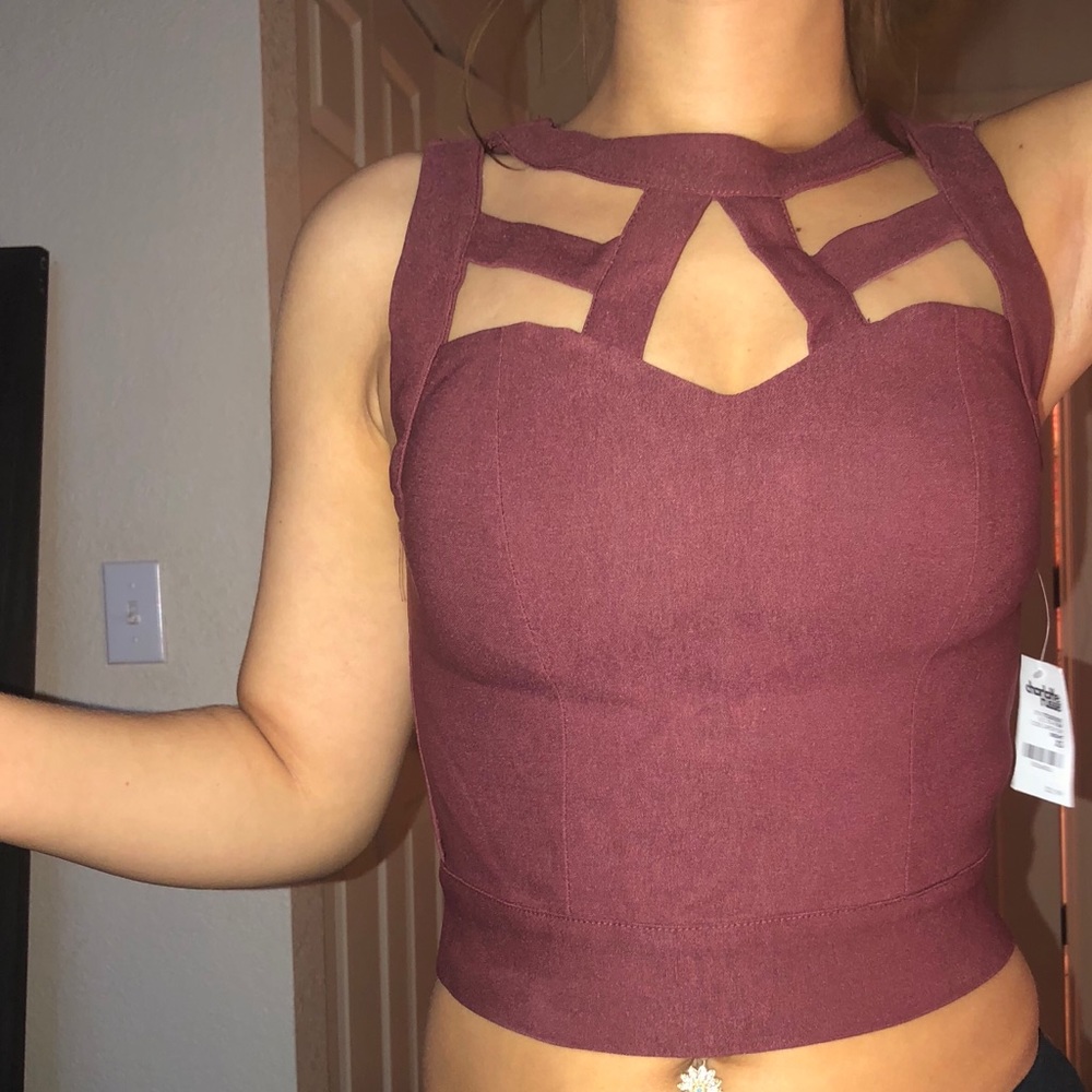 xs Charlotte Russe fashion shirt, with tags